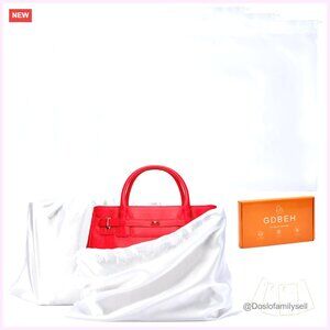 3 Pack Silk Drawstring Dust Bags for Handbags Shoes Storage 19.6x15.7in